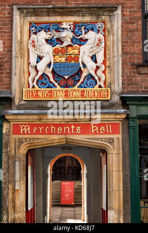 Merchant Adventurers' Hall,Fossgate York, North Yorkshire, Angleterre,UK,. Banque D'Images