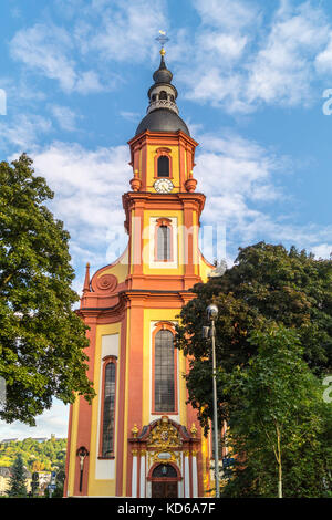 Paulinskirche St., église baroque de Saint Paulin, par Christian Kretschmar et Johann Balthasar Neumann, 1734-53, Trèves, Rhénanie-Palatinat, Allemagne Banque D'Images