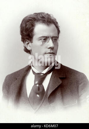 Gustav Mahler en 1892, alors qu'à l'Opéra de Hambourg. Compositeur autrichien, 1860-1911 Banque D'Images