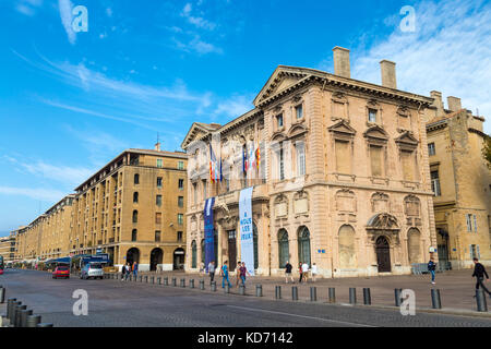 Hôtel de ville de Marseille, néoclassique du XVIIe siècle, Marseille, France Banque D'Images