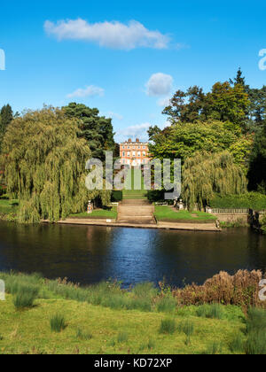 Newby Hall de la Rivière Ure près de Ripon Yorkshire Angleterre Banque D'Images