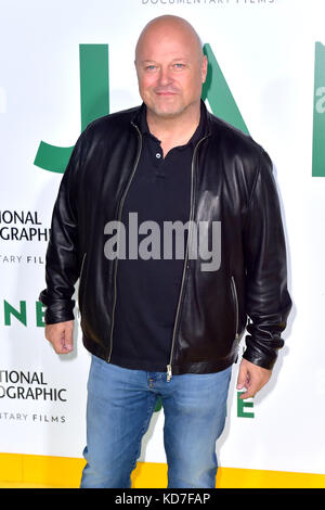 Michael Chiklis assiste à la première des films documentaires du National Geographic "Jane" au Hollywood Bowl le 9 octobre 2017 à Hollywood, Californie. Banque D'Images