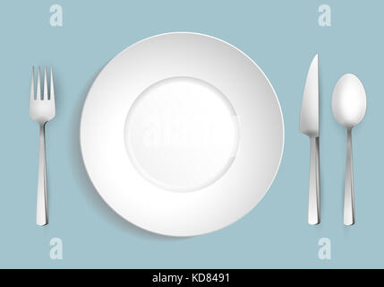 Set de table ware Banque D'Images