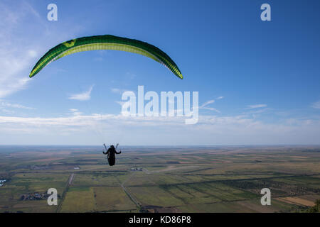 Parapente vol Banque D'Images