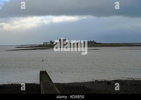 Piel Island près de Barrow-in-Furness cumbria Banque D'Images