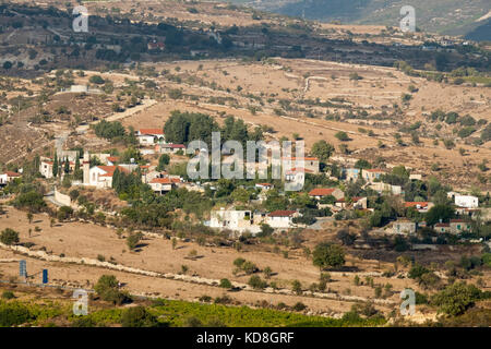 Village de Malia dans Limassol district de Chypre. Banque D'Images