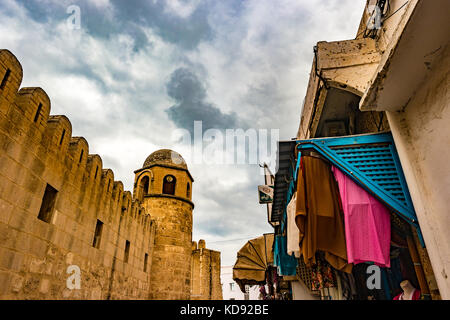 Photo de mosquée de Sousse. Banque D'Images