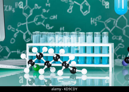 Photos de scientifiques travaillant dans des laboratoires de recherche Banque D'Images