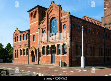 Ashton vieux bains (Hugh Mason House), des bains d'anciens bureaux maintenant, Henry Square, St. Petersfield, Ashton en vertu de Lyne,, Manchester, Angleterre, RU Banque D'Images