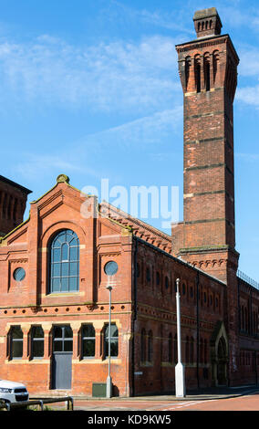 Ashton vieux bains (Hugh Mason House), des bains d'anciens bureaux maintenant, Henry Square, St. Petersfield, Ashton en vertu de Lyne,, Manchester, Angleterre, RU Banque D'Images