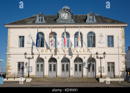 Hôtel de ville Honfleur Calvados Normandie France Banque D'Images