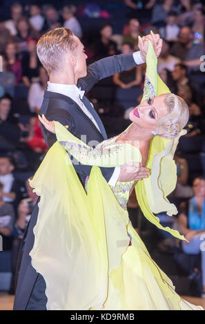 Brentwood, Essex, 11 octobre 2017 Championnat international ballroom à l'international hall, Brentwood. crédit : Ian Davidson/Alamy live news Banque D'Images