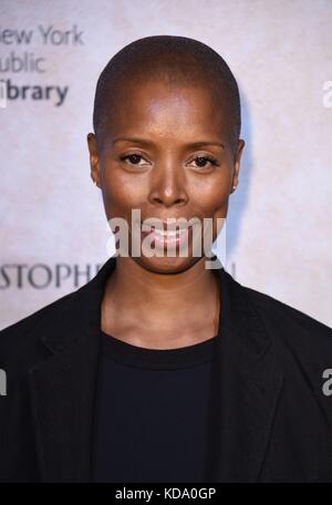 New York, NY, États-Unis. 11 octobre 2017. Aux arrivées pour ADIEU CHRISTOPHER ROBIN Premiere, Astor Hall à la New York public Library, New York, NY 11 octobre 2017. Crédit : Derek Storm/Everett Collection/Alamy Live News Banque D'Images