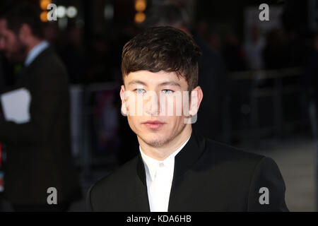 Londres, Royaume-Uni. Oct 12, 2017. Barry Keoghan, l'assassinat d'un Cerf sacré - BFI LFF UK premiere, Leicester Square, Londres, Royaume-Uni, 12 octobre 2017, photo de Richard Goldschmidt : Riche de crédit Gold/Alamy Live News Banque D'Images