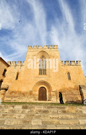 Monastère royal de Santa Maria de Santes Creus. Catalogne, Espagne Banque D'Images