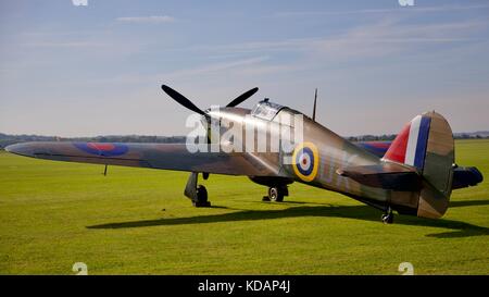 Hawker Hurricane G-ROBT Banque D'Images