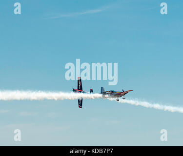 Air show en Rhode Island Banque D'Images