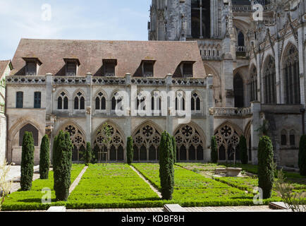 La Cathédrale de Rouen, Rouen, Normandie, France. Banque D'Images