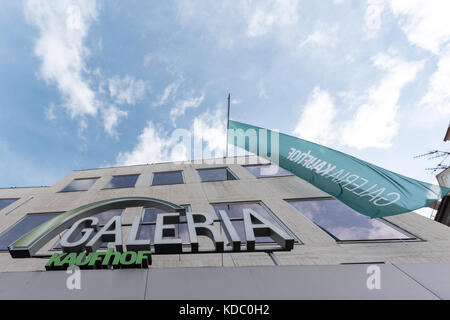 Aktuelles Thema, Wirtschaft, Deutschland, Rheinland-Pfalz, Speyer, Maxilianstrasse, octobre 12. Blick auf eine Filiale des Kaufhausunternehmens Gale Banque D'Images