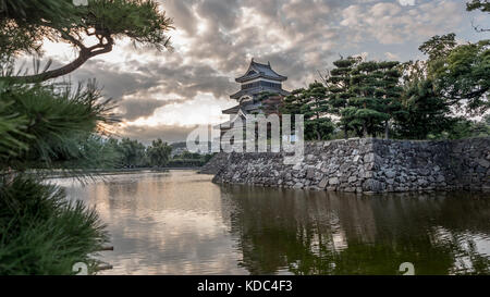 Château hikone, Kyoto, Japon Banque D'Images