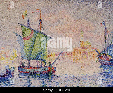 Venise. Le nuage rose Paul Signac, 1909 Banque D'Images