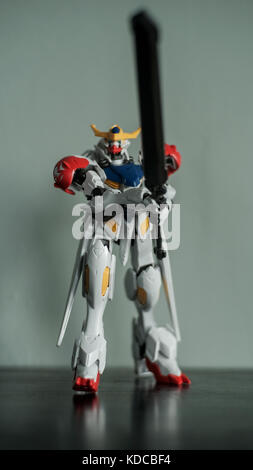 Photographie jouet Gundam Banque D'Images