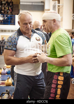 Vyacheslav khoroneko est de Bobrouïsk. est né le 6 juin 1961. vit à Minsk. plusieurs champion et recordman du monde, l'Europe, l'Urss Banque D'Images