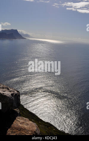 Diaz beach à partir de la pointe du cap, le cap de Bonne-Espérance, afrique du sud Banque D'Images