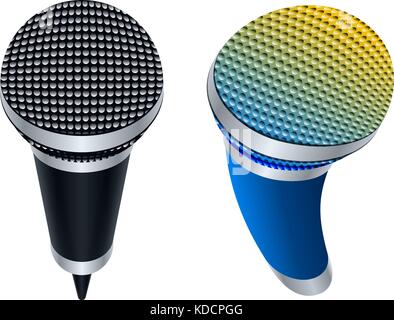 Icône de micro design. micros sans fil. vector illustration. Illustration de Vecteur