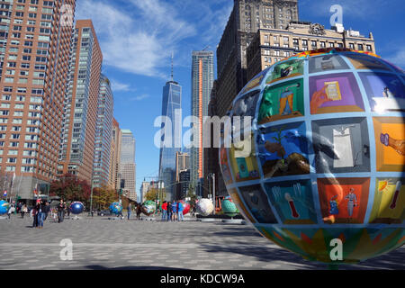 New York usa ville harlem bronx ball . Banque D'Images