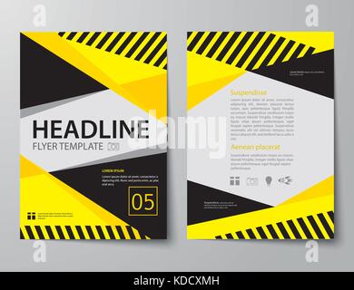 Ensemble de business magazine couvrir , dépliant, brochure télévision design templates Illustration de Vecteur