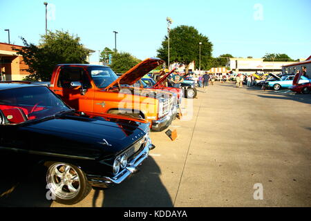 Whataburger car show 10/12/2017 Banque D'Images