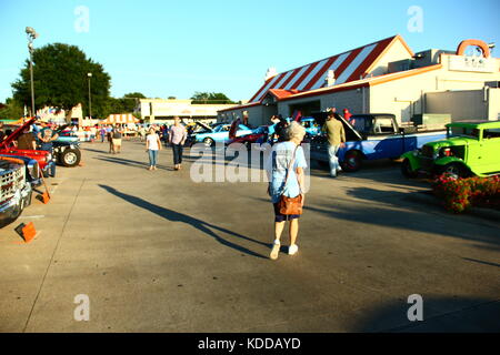 Whataburger car show 10/12/2017 Banque D'Images