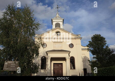 L'église Saint John's, downshire hill, Hampstead, Londres. Banque D'Images