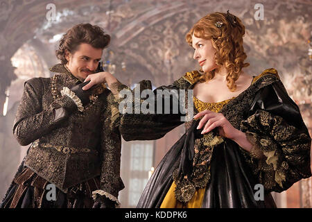 Les TROIS MUSKETEERS 2011 Summit Entertainment film avec Orlando Bloom et Milla Jovovich Banque D'Images