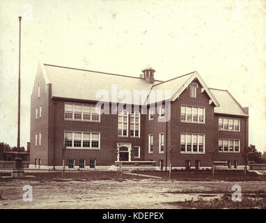 Horace Mann l'école. 4047 Rue Juniata Banque D'Images