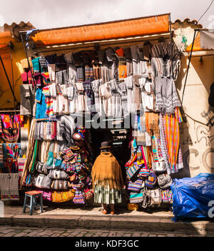 Marché des sorcières, La Paz, Bolivie Banque D'Images