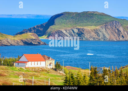 Littoral dans Trinity Terre-Neuve, Canada Banque D'Images