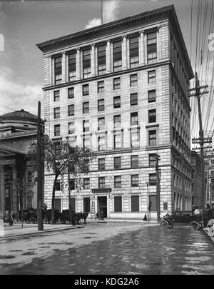 Royal Trust Building, rue Saint-Jacques, Montréal, QC, 1915 Banque D'Images