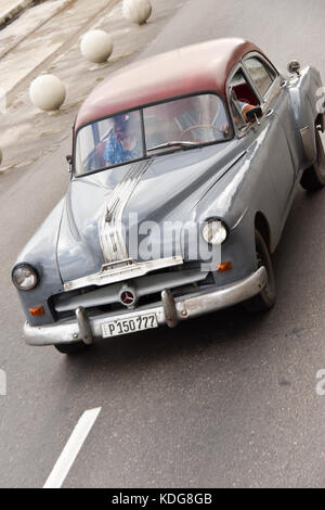 Vintage American car la Havane Banque D'Images