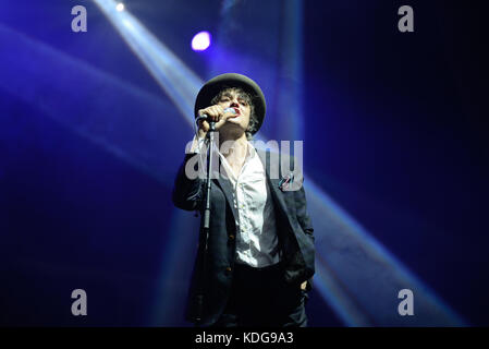 Benicassim, Espagne - 15 jul : Pete Doherty (musicien) se produit en concert au festival le 15 juillet 2017 à benicassim, espagne. Banque D'Images