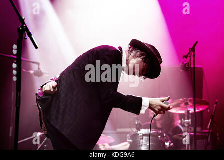 Benicassim, Espagne - 15 jul : Pete Doherty (musicien) se produit en concert au festival le 15 juillet 2017 à benicassim, espagne. Banque D'Images