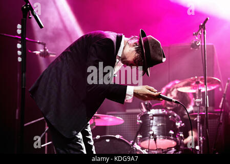 Benicassim, Espagne - 15 jul : Pete Doherty (musicien) se produit en concert au festival le 15 juillet 2017 à benicassim, espagne. Banque D'Images