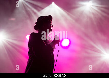 Benicassim, Espagne - 15 jul : Pete Doherty (musicien) se produit en concert au festival le 15 juillet 2017 à benicassim, espagne. Banque D'Images