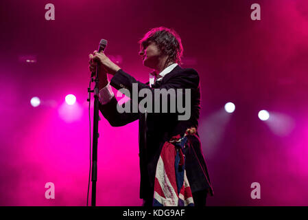 Benicassim, Espagne - 15 jul : Pete Doherty (musicien) se produit en concert au festival le 15 juillet 2017 à benicassim, espagne. Banque D'Images