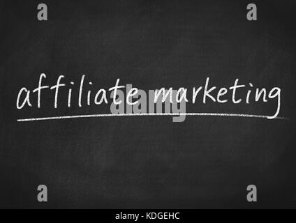 Le marketing de filiale Banque D'Images