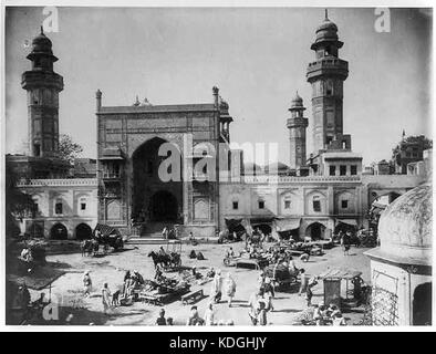 La Grande mosquée de Lahore de Vazir Khan RCAC2004707365 Banque D'Images