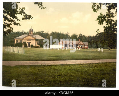 Collège militaire royal, terrains de cricket, Sandhurst, Camberley, Angleterre RCAC2002696438 Banque D'Images