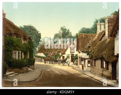 Shanklin, vieux village, île de Wight, Angleterre RCAC2002708258 Banque D'Images