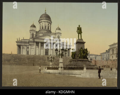 Monument d'Alexandre II, Helsingfors, Russie, c.-à-d., Helsinki, Finlande RCAC2001697411 Banque D'Images